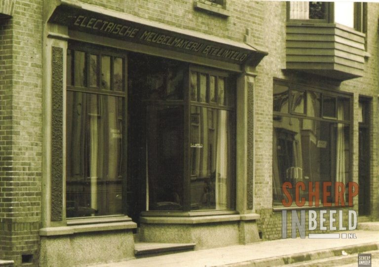 Mattelierstraat: Meubelmakerij B. te Lintelo.