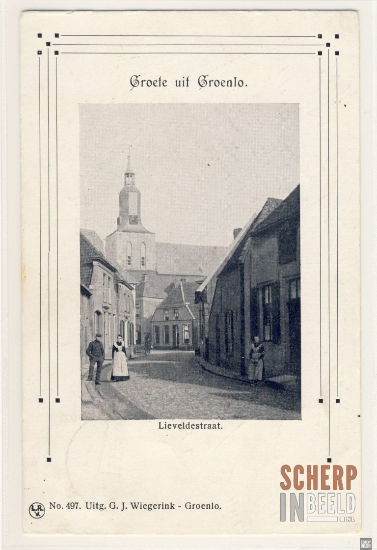 Ansichtkaart Lievelderstraat Groenlo