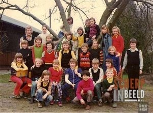 Klassenfoto Protestantse school