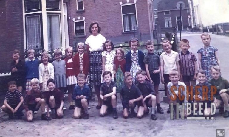 Klassenfoto Protestantse school