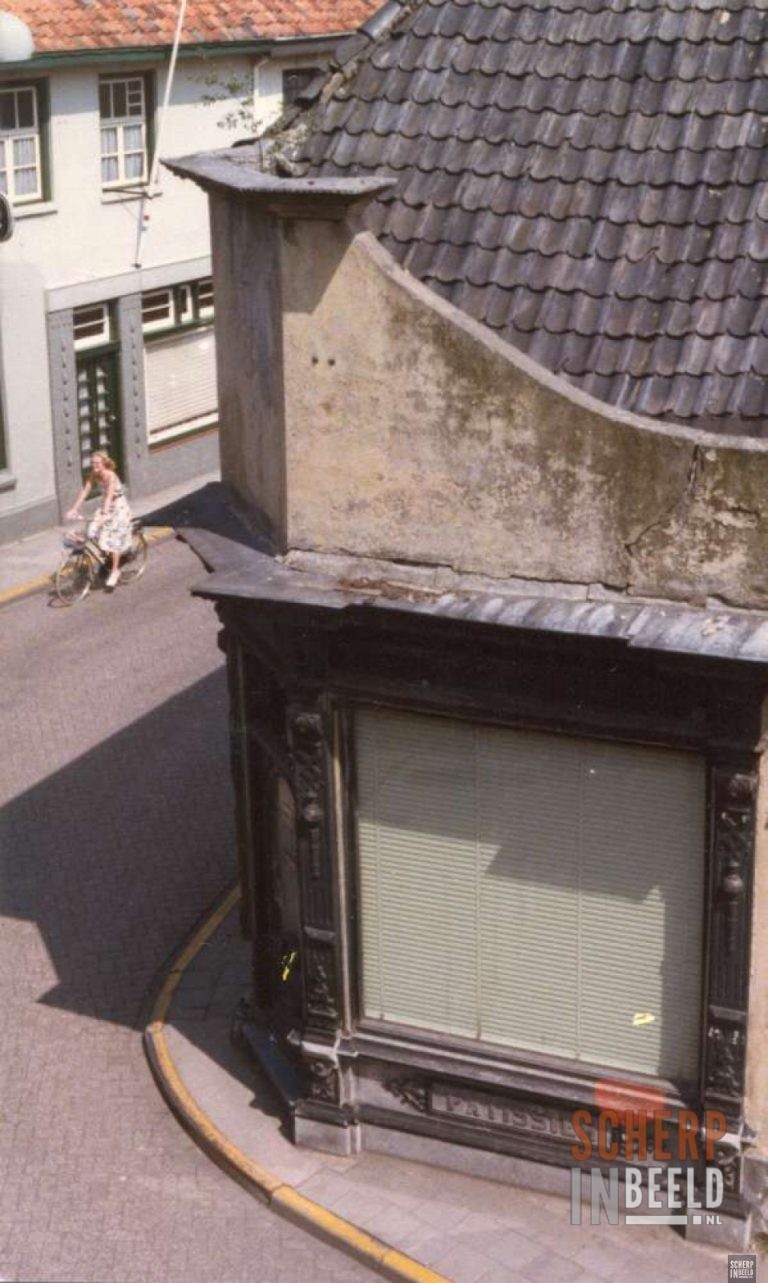 Beltrumsestraat: Afbraak panden van Verheijen. Bron: Stadsmuseum Groenlo