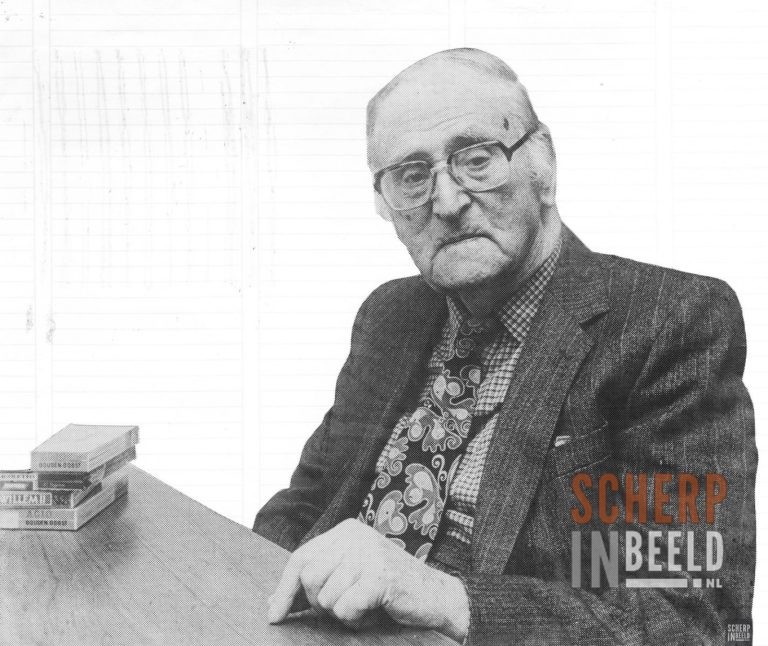 Portret van onbekende oudere man