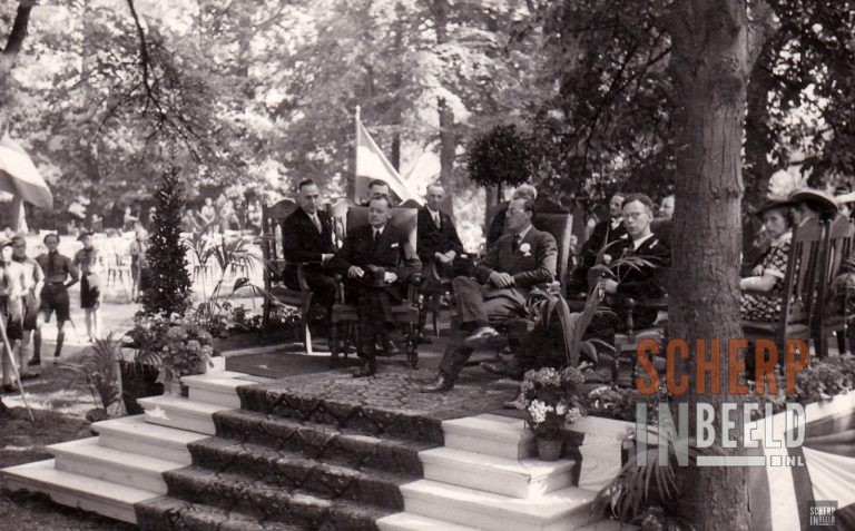 Onthulling kanon Prins Bernhard