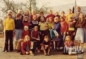 Klassenfoto Protestantse school