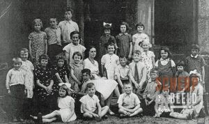 Klassenfoto Protestantse school