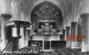 Ansichtkaart Interieur Ned Herv.Kerk.