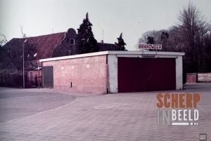 Kattenstraat: Oude brandweer garage.