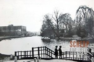 Wilhelminabank en Voerbruggetje: Houtwal.