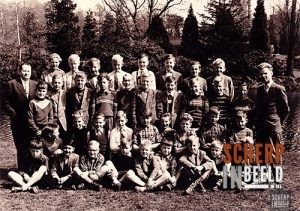 Canisiusschool Groenlo – Klassenfoto eerste klas (1955-1956)
