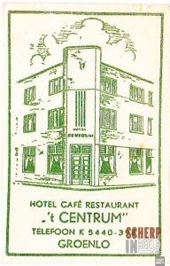 Hotel t’Centrum: Suikerzakje.