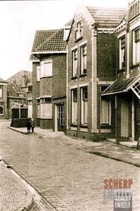 Nieuwstad : Foto van 1949. We kijken richting Ganzenmarkt.