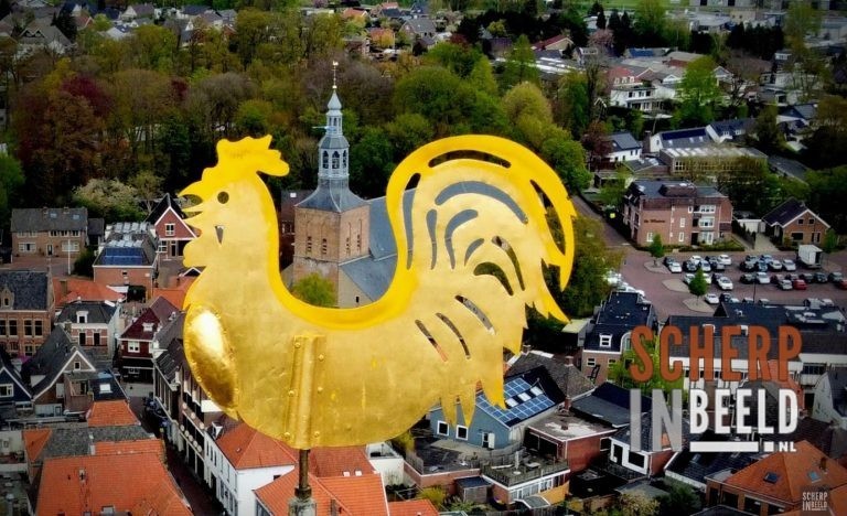 Kerkhaantje boven Groenlo
