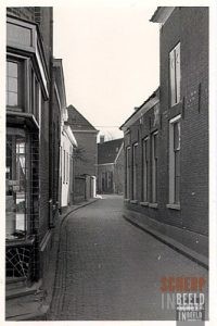 Rabeldersteeg : gezien vanuit de Kevelderstraat.