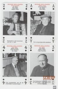 Memorabilia uit Groenlo : Het kwartet van ” Prettig winkelen in Groenlo”