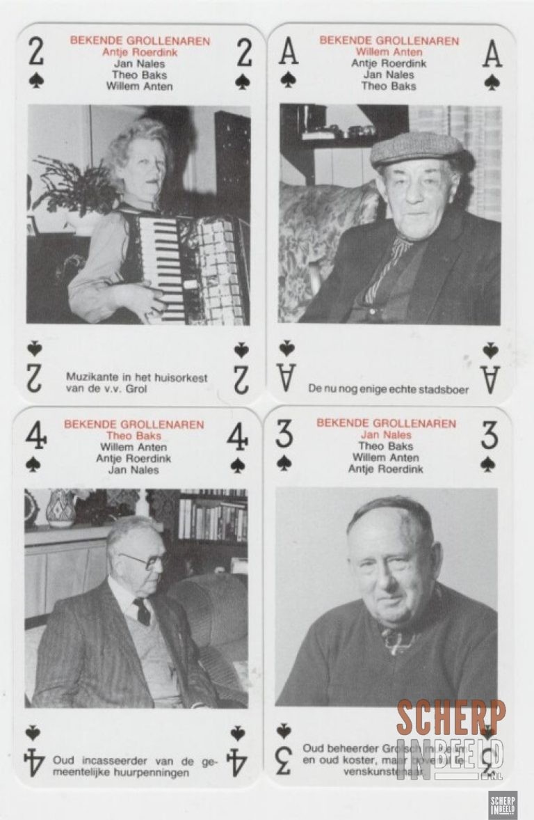 Memorabilia uit Groenlo : Het kwartet van ” Prettig winkelen in Groenlo”