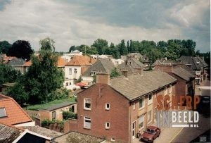 Nieuwstad: Zicht vanuit het Klooster op de Nieuwstad.