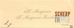 Visitekaarten: H.Marijnusse