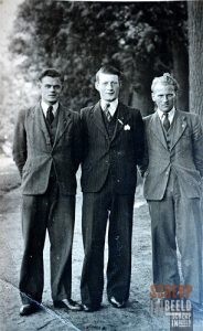 Diverse Personen: Bernard Kuipers, Hennie Arink en Eduard Hoijtink.