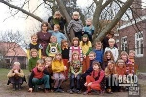 Klassenfoto Protestantse school