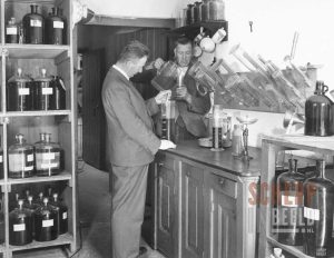 Bierbrouwerij Grolsch: Brouwerij. Mengkamer limonadefabriek.